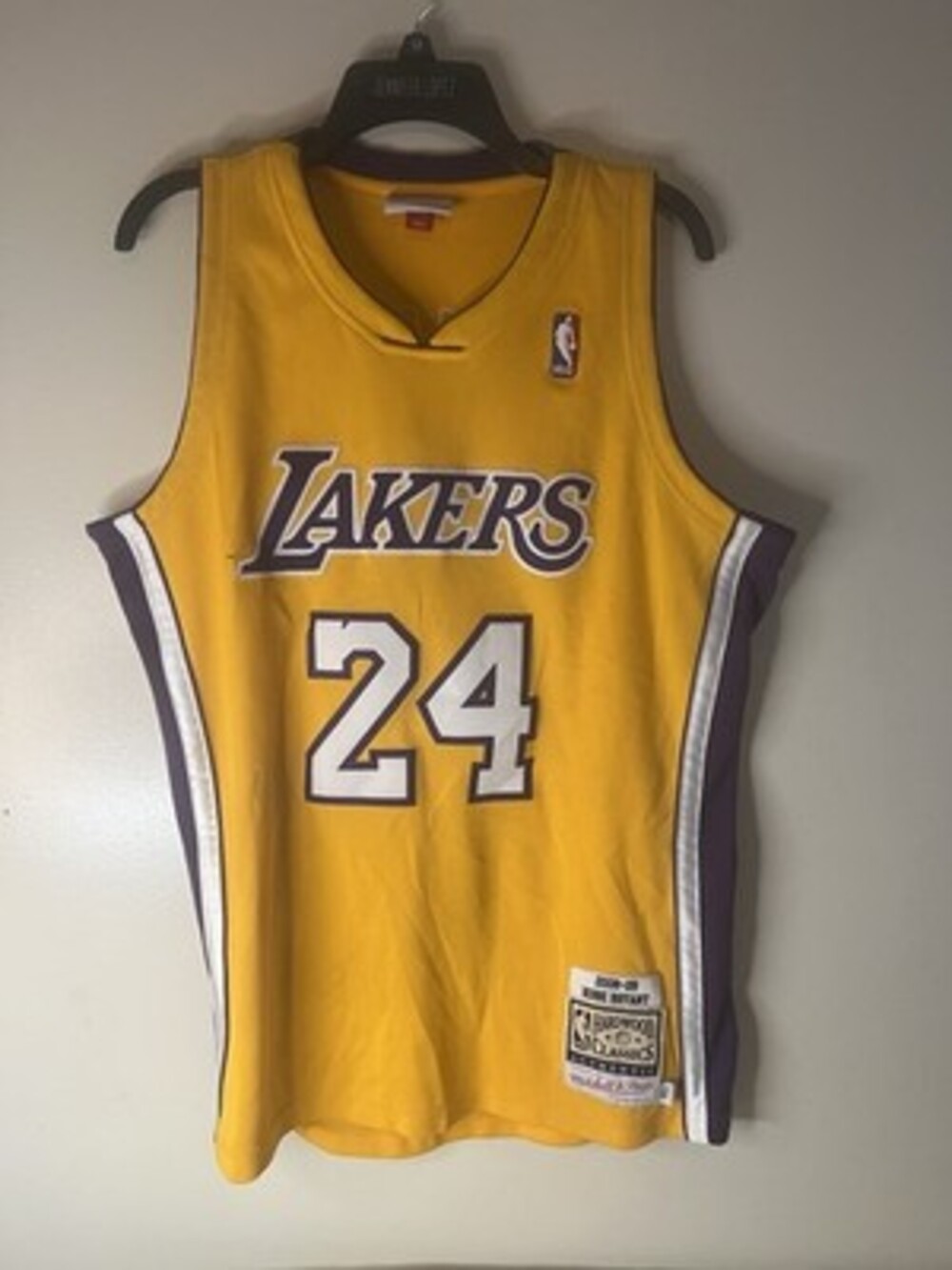 Mitchell &Ness NBA Los Angeles Lakers Kobe Bryant 2008-09 Authentic Jersey -L